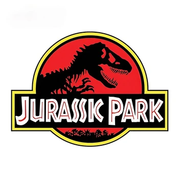 Kreative Bil Klistermærke til Jurassic Park Funny Sticker Dinosaur Van Vandtæt Tilbehør Bil Kofanger Vindue Decal 13x12cm