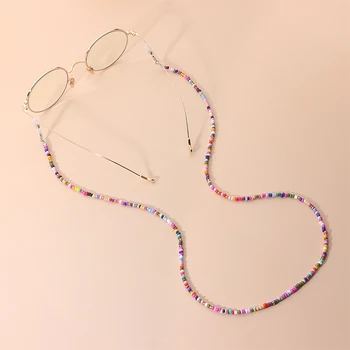 Nye Pearl Maske Kæder Briller Kæde Til Kvinder Retro Metal Solbriller Nøglesnore Brillerne Ledningen Indehaveren Halsrem Dropshipping 27073