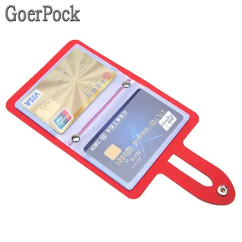 Nye Læder-Funktion 24 Bits Kort Sag visitkort Holder Mænd Kvinder Kredit Pas Card Taske-ID, Pas Card Wallet Mode
