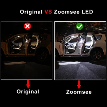 Zoomsee 13Pcs Interiør FØRTE Til Chevrolet S-10 Blazer 1995-2005 Canbus Køretøj Indendørs Dome Læsning Lys fejlfri Auto Lampe Kit