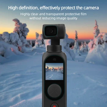 Kamera Linse Beskyttende Film til Fimi Palm 2 HD Hærdet Glas Skærm Protektor Gimbal Kamera Tilbehør, 2 Sæt 2776