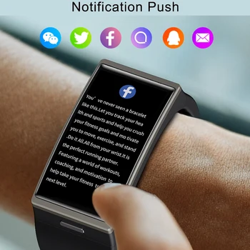 GIIKNEW DM12 Smart Ur 2021 1,9 Tommer 170*320 Fulde Touch Screen-Ring Påmindelse Besked Tryk pulsmåler IP68 Smartwatch