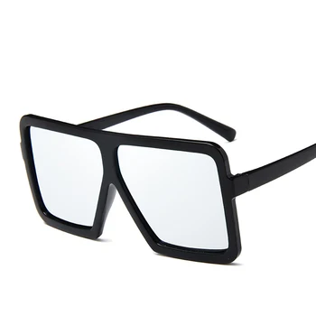 Hot Solbriller Pladsen Kvinder Sol Briller Kvindelige Eyewear Briller Plastik Ramme, Klar Linse UV400 Skygge Mode Kørsel Nye Gafas 29552