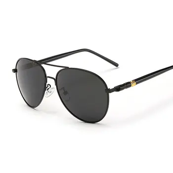 2017 Mode Sommeren Mænd Polariserede Solbriller retro de sol masculino briller for Kørsel med uv400 Gafas de sol sol briller til mænd 30010
