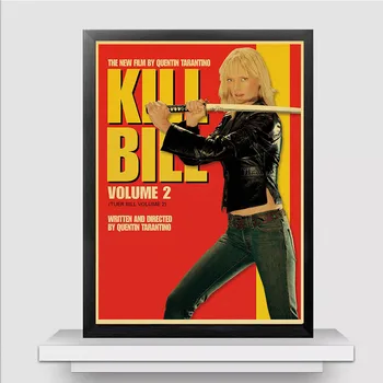 Kill Bill Vol.1 klassiske film retro plakat kraftpapir Trykt Væg Plakater Art Home Værelse/Bar Male Væggen Billede/Klistermærker 31763