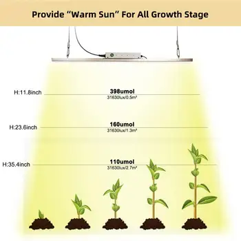 COB LED vækst Lys Fulde Spektrum Samsung LM301B 100W 300W LUMEN Plante Vokse Lampe Til Indendørs Planter Hydroponics Drivhus Telt 31967