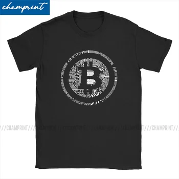 Mænds Fremme den Finansielle Revolution Tees Bitcoin Frihed Crypto Valuta T-Shirt Ethereum Dogecoin T-Shirts Btc Blokkæden Toppe 32374