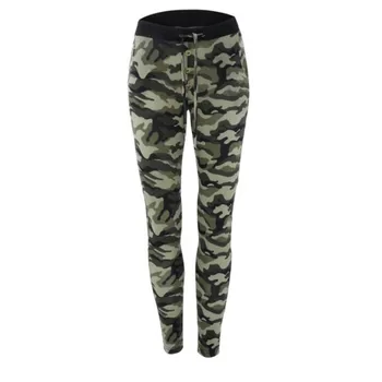 LJCUIYAO Camouflage Leggings Kvinder Leggings Strække Snor Casual Bukser, Mode Elastisk Talje Bomuld Ankel Længde Bukser
