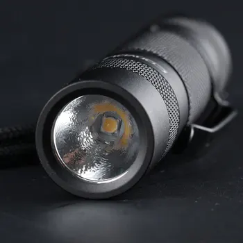 Konvoj T2 med Nichia 219C/Cree XPG2 Linterna Led Lommelygte Torch AA-Batteri Mini Flash Lys Lanterna Camping Latarka
