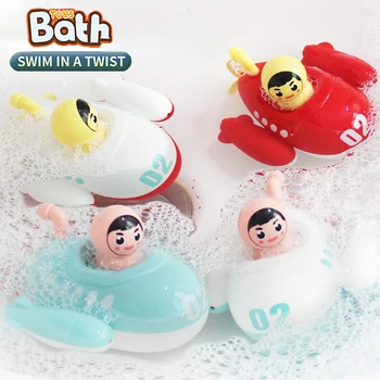 Nye Badekar Baby Legetøj Søde Ubåd Køer Badekar Legetøj Vand Spray Sprinkler Badeværelse Drys Svømning Lille Barn Legetøj