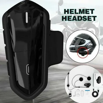 BT-S2 bluetooth Motorcykel Hjelm Headset Mikrofoner Intercom Vandtæt MP3 FM