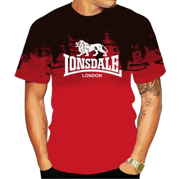 Nye T-Shirt Top sommeren 3D-print-sjove T-shirt kort ærme t-shirt, mænds mode brand Lonsdale print kortærmet T-shirt 34327
