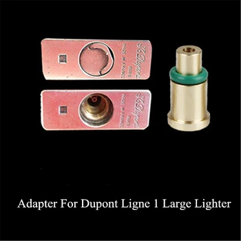 1stk Høj Kvalitet Messing Kobber Dyse Refill Butan Gas Adapter Til S. T Dupont Ligne1/L1 Red Caps Lettere Let At Bruge Holdbar