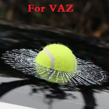 Car-styling 3D Tennis, Baseball Ramte Vinduet Auto Klistermærke til VAZ-2104 2109 2111 2121 (4x4) Lada Kalina Largus Priora Revolution