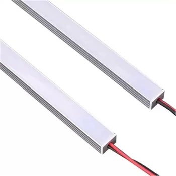 10-100PCS DHL Led bar aluminium DC12V 1m 40inch LED kabinet bar lys 5730 72leds U-formet profil til LED hårdt lys bar 40558