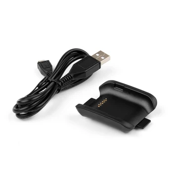 Smart Armbånd Oplader Dock Oplader + USB Opladning Kabel til Samsung Galaxy Gear Passer til SM-V700 Smart Ur