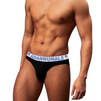 Populære Åndbar Sexet Herre Undertøj Trusser Solid Mænds undertøj af Bomuld, til Mænd Trusse Bikini Gay Undertøj Cueca AD7101