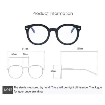 Optiske Briller Rammer til Kvinder, Mænd Ultralet Briller Ramme Kvinder mænd Sort Transparent oculos