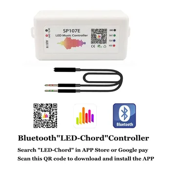 WS2812B WS2811 Led Pixels Strip SP107E Controller Bluetooth, WIFI Musik Smart Led-Controller WS2813 WS2815 SK6812 APA102 DM5-24V 42807