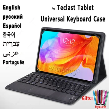 Arabisk, hebraisk, koreansk, spansk russisk Tastatur etui Til Teclast T30 T40 M40 M40SE P20HD M10 Tablet-Bluetooth-Touch-Tastatur Cover