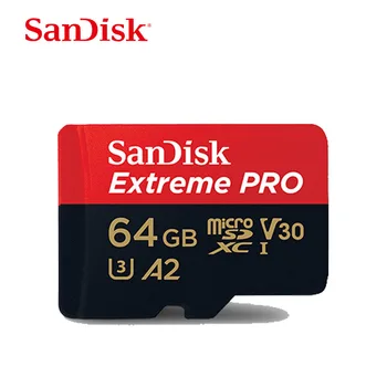 SanDisk Extreme Pro 64GB micro sd 128GB 32GB Hukommelseskort 512G klasse 10 cartao de memoria U3 A2 V30 1TB tf flash-kort til gopro 4313