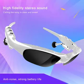 V5.0 X8S Trådløse Bluetooth-kompatibel Stereo Udendørs Solbriller Hovedtelefon Lydstyrke Opkald Øretelefon Til smartphones