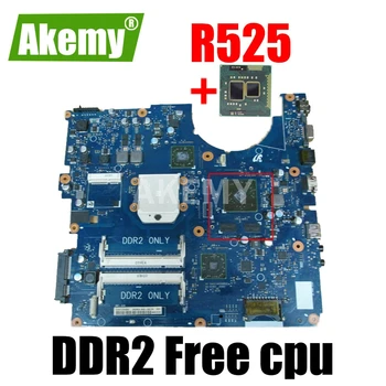Akemy BREMEN-D For Samsung NP-R523 R523 NP-R525 R525 Laptop Bundkort BA92-06014B BA92-06014A Socket s1 DDR2 Gratis cpu