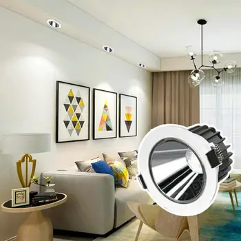 LED Dæmpbar Downlight ip54 vandtæt 20W LED Spot Light LED Dekoration Loft Lampe AC 110V 220V 47558