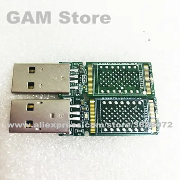 DIY U Disk PCB USB 2.0 LGA70U Til iPhone 6S 6SP 7 7P PCIE NAND Flash-Chip Blive Stor Hurtigt Speed USB Flash Disk Programmør
