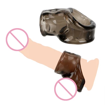Mandlige Cock Ring-Penis Ring i Silikone Forsinke Ejakulation Elastisk Anale Bindende Sex Legetøj til Mænd Voksen Produkter