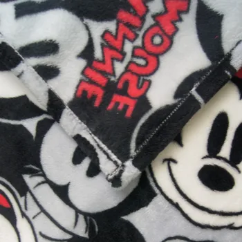 Disney Tegnefilm Mickey Mouse Let Tynd Blød Flannel Hyggelig Varm Smide Tæppe til Børn, Voksne Jul Gifts100x140cm
