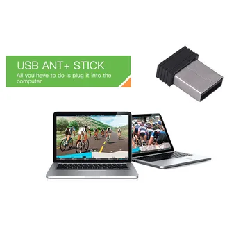 Mini ANT+ USB-Stick-Adapter til Garmin for Zwift for Wahoo BikeTtrainer 2,4 GHz ANT Mini Størrelse og lave Vægt