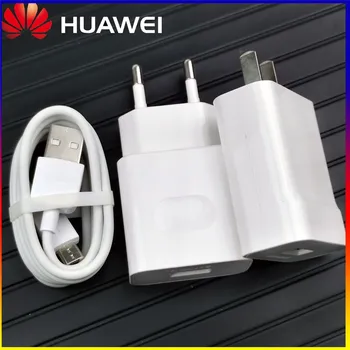 Huawei hurtig oplader oprindelige mikro-usb-kabel-mate 10 lite p10 lite hurtig qc2.0 væggen afgift adapter til S Smart 2019 MediaPad M3