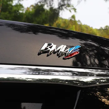 For BMW m3, m5 1 3 4 5-serien, x1 x3 x5 M-bil Styling Kina net ændret fender side logo bil mærkat tilbehør til udsmykning 53236