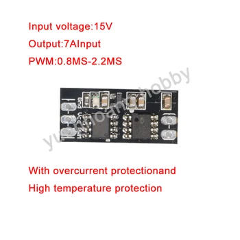 5pcs Mini Børste ESC Dual-Måde DC-Motor Elektronisk Speed Controller 1S-3S Motor Modul DIY PCB Board til RC Model Både/Biler 53834
