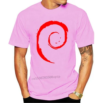 Nye Debian Spiral Linux T-Shirt T-shirt bedste ven, far, bedstefar, onkel, mor nogensinde tante afkortning for kvinder