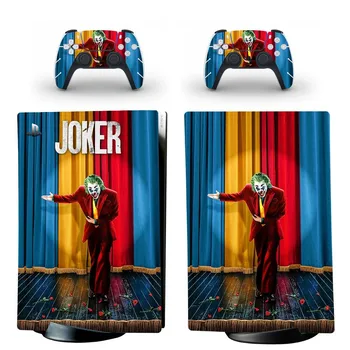 Joker PS5 Digital Edition Hud Decal Sticker Cover til PlayStation 5 Konsol og Controllere PS5 Hud Vinyl