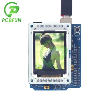 For Arduino 1,8 tommer TFT LCD-Skjold Adapter Bord udvidelseskort Modul TIL UNO Til Leonardo 1.8