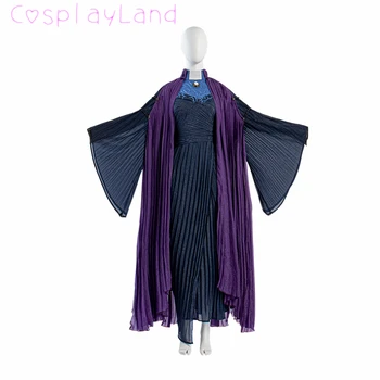 Wanda Cosplay Vision Tøj Karneval, Halloween Kostumer, Hekse, Agatha Harkness Fancy Kostume Kvinder Part Kjole 60312
