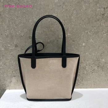 Pink Sugao kvinder pung luksus håndtasker, kvinder tasker designer mode skuldertaske i læder håndtaske høj kvalitet Komposit Bag 2STK