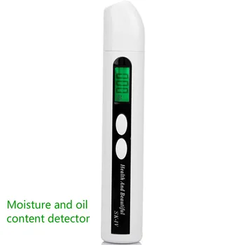 Bærbare Digitale LCD-Ansigt Huden Fugt Tester Meter Vand, Olie Analyzer Detektor Hud Sensor Ansigtet hudpleje Håndholdt Værktøj