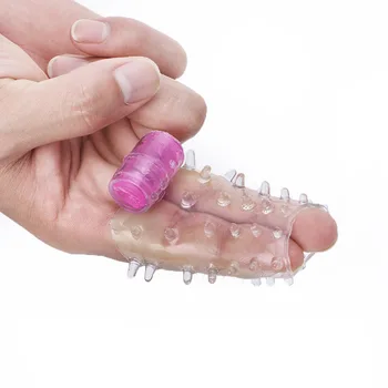 Kvindelige Vibrerende Onanist Finger Ærme Ringe G-punktet, Klitoris Stimulator sexlegetøj til Kvinde, Mand, Penis Ring med Vibrator Massageapparat