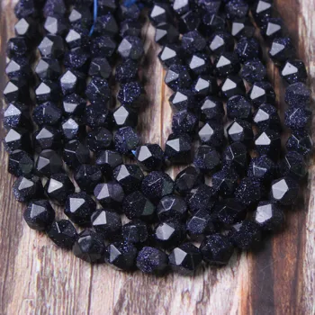 Lanli mode smykker naturlige perle universal skære sten perle 8mm DIY armbånd, halskæde og tilbehør
