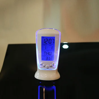 Digital LED for Alarm Ur LCD-Display Kalender Termometer OW 67007