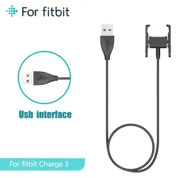 På Lager 100 Cm/50 Cm USB Oplader Dock Adapter Kabel Ledning Ledningen Til Fitbit Afgift 3 Armbånd NYE Ankomst 677