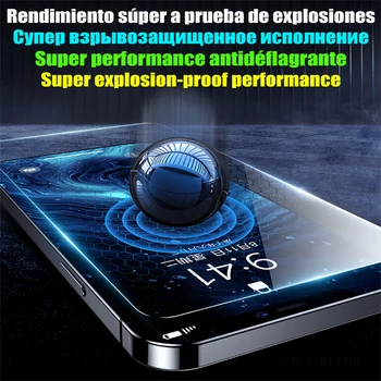 Screen Protector Til iPhone 11 12 Pro Max Mini Hærdet Glas Til iPhone 11Pro 12 X XR XS 8 7 6 6S Plus Beskyttende Film 128 GB 69560