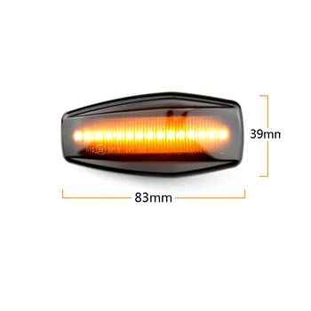 Strømmende Vand Indikator-LED sidemarkeringslygter blinklys Lys Til For Hyundai Elantra Getz Sonata XG Terracan Tucson i10 Coupe 7085