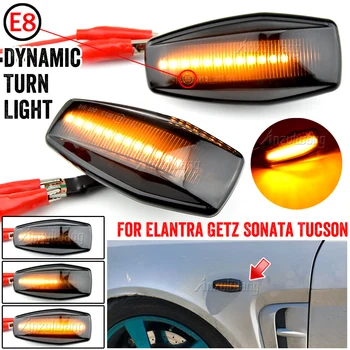 Strømmende Vand Indikator-LED sidemarkeringslygter blinklys Lys Til For Hyundai Elantra Getz Sonata XG Terracan Tucson i10 Coupe