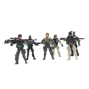 Børn Toy Mini Amerikanske Militære Soldater, Kamp Spil, Action Figur Dreng Gaver 72835