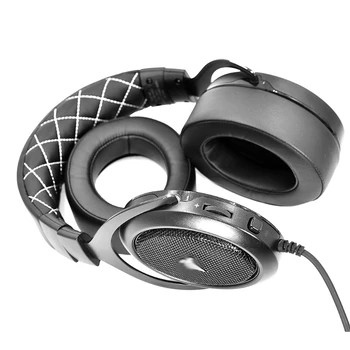 Udskiftning Læder Pandebånd Pude Ear Pads Dækning for Corsair HS50 Pro HS60 Pro HS70 Pro Bluetooth-Hovedtelefoner Tilbehør H052